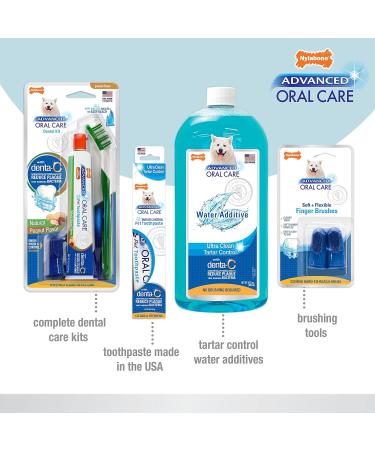 Nylabone Advanced Oral Care Dog Toothpaste 2.5 oz - Tartar Control for Healthy Teeth - International Shipping Available - Buy Online on GoSupps.com