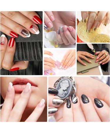 60 Sheets French Tip Nail Stickers French Manicure Nail Art Stickers French Nail Tips Guides Self-Adhesive Nail Tape for Nail Art French Tip Nail Tool 6 Shapes - Buy Online on GoSupps.com