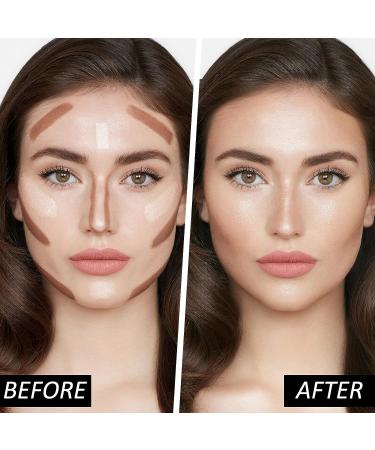 Boobeen Liquid Highlighter Contour Beauty Wand - Cream Bronzer Illuminator Stick with Cushion Applicator | 3D Face Makeup (06) - Buy Online on GoSupps.com