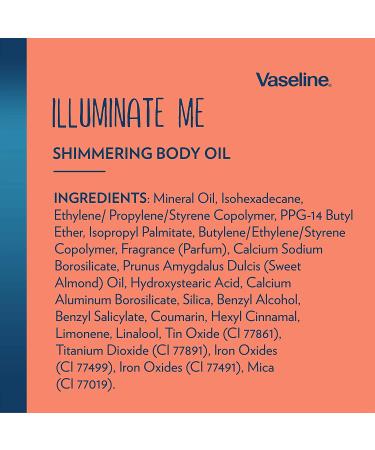 Vaseline Illuminate Me Shimmering Body Oil - Melanin Rich Skin Glow 3.3 oz - Buy Online on GoSupps.com