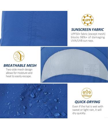 GADIEMKENSD Quick Dry Breathable Running Outdoor Hat - Lightweight Blue Cap for Active Sports | International Shipping Available - Buy Online on GoSupps.com