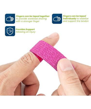 Bodhi & Digby Green Compression Bandage Tape - 2.5cm x 4.5m, 12 Rolls - Ideal for Medical, Physio & Veterinary Use - Buy Online on GoSupps.com