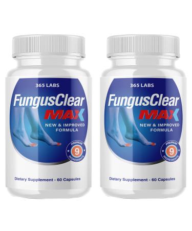 Official & Authentic FungusClear MAX - Fungus Clear MAX 120 Capsules (Money Back Guaranteed)
