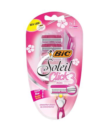 Bic Simply Soleil Click Women's Disposable Razors - Triple Blades 1 Handle & 6 Cartridges | Shop Internationally - Buy Online on GoSupps.com