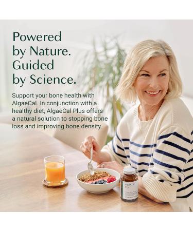 AlgaeCal Plus - Plant Based Calcium Supplement for Bone Health Vitamin K2 MK-7 & Vitamin D3 (1600 IU) Magnesium 13 Trace Minerals for Bone Density Clinically Supported Natural Bone Strength Supplement - 120 Veggie Caps 3-Month Supply 120 count (Pack of 3) - Buy Online on GoSupps.com