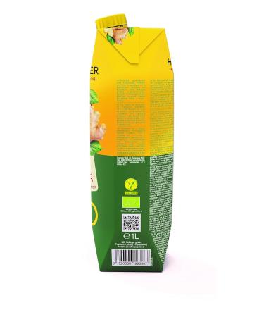 Buy H llinger Organic Apple Juice 1000ml - All-Natural Refreshing Taste International Shipping - Buy Online on GoSupps.com