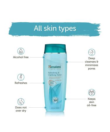 Himalaya Refreshing & Clarifying Toner 6.76 oz | Hydrating & Purifying Skin Care - Buy Online on GoSupps.com