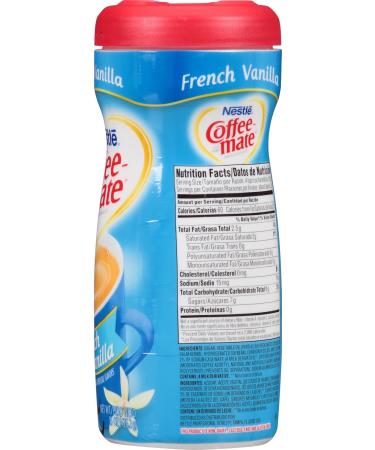 COFFEE-MATE French Vanilla Powdered Coffee Creamer 425g - Delicious Dairy-Free Flavor Enhancer - Buy Online on GoSupps.com