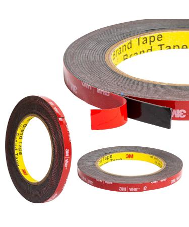 Double Sided Mounting Tape Multipurpose 0.39IN X 34FT Heavy Duty Foam Adhesive  Waterproof Adhesion Tape for LED Strip Lights  Automotive Trim  Home Office D cor  0.39 Inches x 34 Feet 0.39 x 34 FT - Buy Online on GoSupps.com