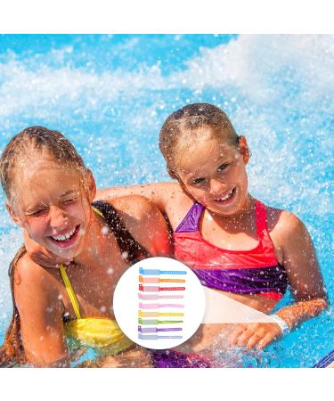 Holibanna 100 Pcs Waterproof Children's Safety ID Bracelets - Reusable Anti-Loss Bracelets for Kids | Essential Safety Accessories - Buy Online on GoSupps.com