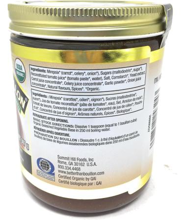 Better Than Bouillon Organic Seasoned Vegetable Base 597g - Buy Online on GoSupps.com