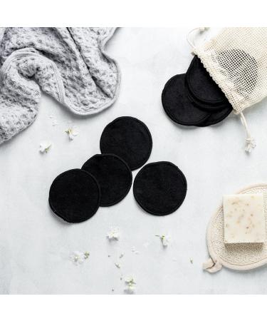 Jungle Culture Reusable Makeup Remover Pads | 100% Organic Bamboo Cotton | Eco-Friendly Zero Waste 18-Piece Set - Buy Online on GoSupps.com