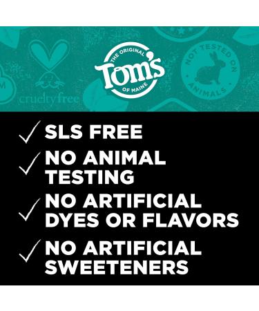 Tom's of Maine Natural Activated Charcoal Toothpaste with Fluoride - 4 Oz (Pack of 3) | Best for Fresh Breath & Whitening | Buy Internationally - Buy Online on GoSupps.com
