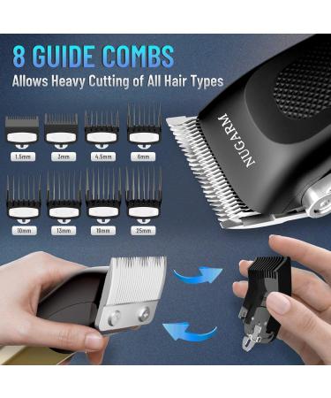 Grehge r Clippers for Men - Hair Cutting Kit Beard Trimmer & T-Blade Trimmer Combo Zero Gap- Barber Clipper Set Gifts for Men Cordless LED Display - Buy Online on GoSupps.com