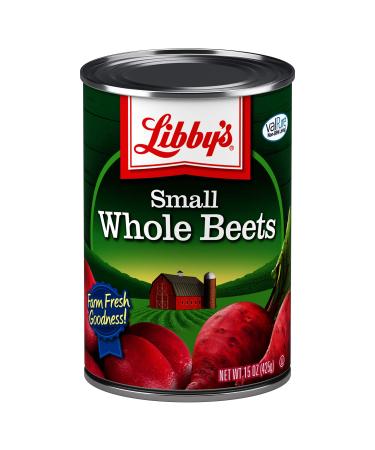 Libby's Small Whole Beets Cans, 15 Ounce (Pack of 12)