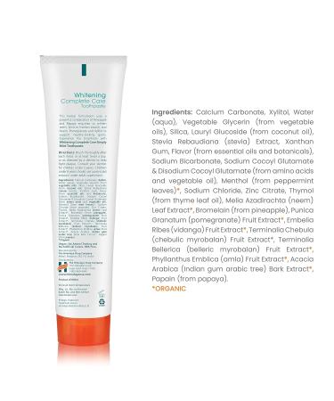Botanique Whitening Simply Mint - Natural Fluoride & SLS Free Toothpaste for Oral Health | Vegetarian & Vegan | 150g Pack - Buy Online on GoSupps.com