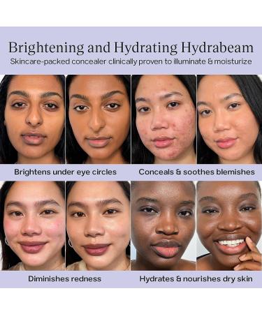 Saie Hydrabeam Concealer - Shade 3 (0.2 oz) | Light Coverage Brightening Creamy Under Eye Concealer - Buy Online on GoSupps.com
