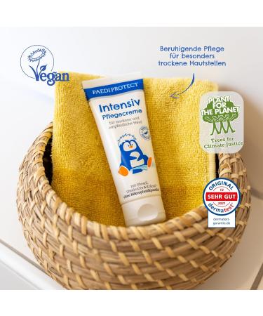 PAEDIPROTECT Intensive Care Cream 75ml - Moisturizing Vegan Perfume-Free Baby Cream for Dry Skin Relief | Face Body & Hands - Buy Online on GoSupps.com