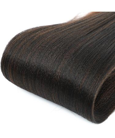Xusuperb 36 Pre-Stretched Browning Ombre Braiding Hair Extensions - Soft Yaki Texture Kanekalon (T1B/30#) - 6 Packs for Easy Styling - Buy Online on GoSupps.com