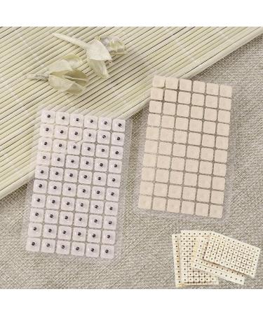 Ear Seeds Acupuncture Disposable Ear Seeds Vaccaria Seed for Ear Acupressure Ear Seed Plaster Disposable Ear Press Seeds 600Pcs Disposable Acupuncture Ear Seeds Ear Massage Stickers - Buy Online on GoSupps.com