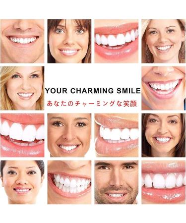 Mxrfactory Dentures Pebble Gel Smile Veneer - Comfort Fit Flex Veneers for Perfect Smile - 12 Pairs for Men & Women - Buy Online on GoSupps.com