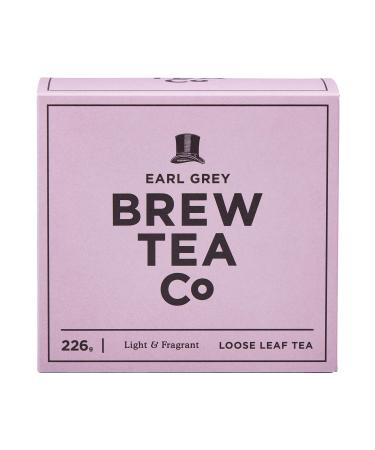 Brew Tea Co - Earl Grey Loose Leaf Tea - Light & Fragrant - 226g