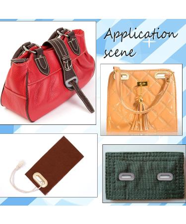 GORGECRAFT 12Pcs Screw-in Oval Eyelet Metal Grommets - 3 Colors, Alloy Loop Snaps for DIY Sewing Crafts and Leather Bags - Buy Online on GoSupps.com