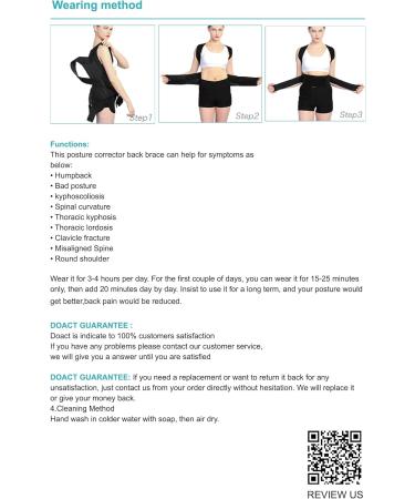 Back Brace Posture Corrector for Men & Women - Lumbar Support & Shoulder Support for Improved Posture & Back Pain Relief - Buy Online on GoSupps.com