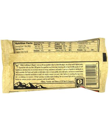 Clif Bar Chocolate Almond Fudge - 68g (Pack of 12) | Healthy Snack | International Shipping - Buy Online on GoSupps.com
