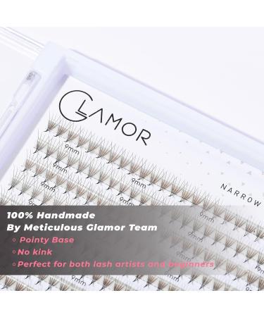 Shop 440-460 Promade Narrow XL Fans Tray | 4D-8D Natural Mink Eyelash Extensions | Handmade Individual Lashes | C CC D Curl | 0.05/0.07mm Thickness | 8-16mm Length for Fluffy Cat Eye Lashes - Buy Online on GoSupps.com