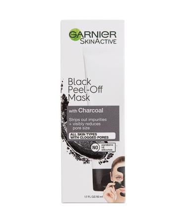 Garnier SkinActive Black Peel-Off Beauty Mask with Charcoal 1.7 fl oz (50 ml)