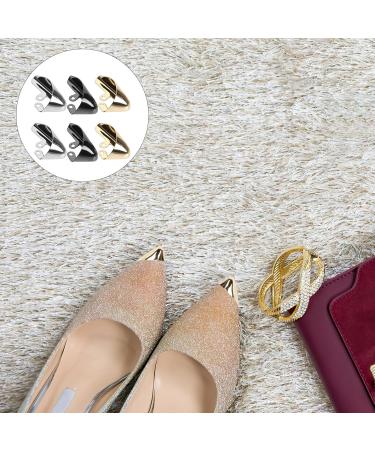 TENDYCOCO 6pcs Metal High Heel Pointed Tips - Shoe Protectors & Toe Caps for Women s Dress Shoes - Buy Online on GoSupps.com