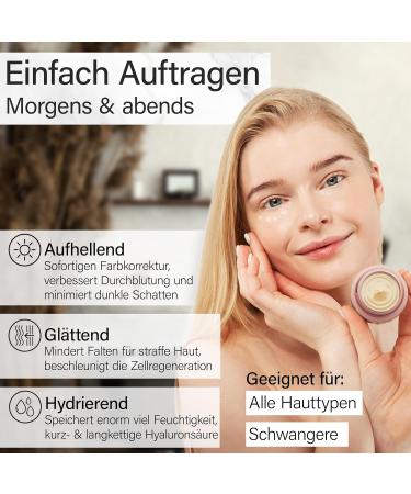 Rosental Organics BB Eye Balm - Hydrating Eye Cream with Hyaluronic Acid & Vitamins E - Natural Care for Eye Area - 15 ml - Buy Online on GoSupps.com