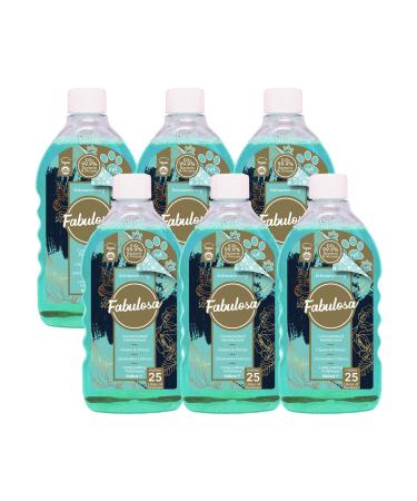 Fabulosa Multi Purpose Multi Surface Pet Concentrated Antibacterial Disinfectant All Purpose Pet Disinfectant and Deodoriser Odour Remover 500ml 6 Pack Extraordinary Extraordinary 500 ml (Pack of 6)