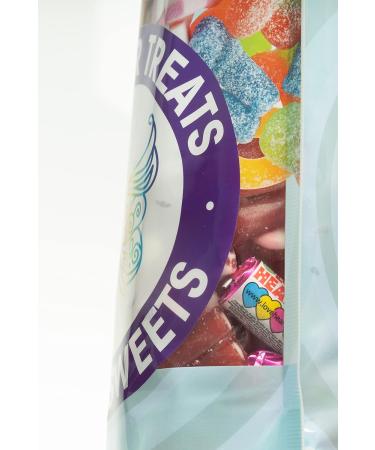 1kg Pink and Red Fizzy & Gummy Jelly Sweet Assortment Pick n Mix Sweets Gift Bag - Large Bag of Sour Chewy Gummy Candy Jelly Treats - Halal Friendly - Buy Online on GoSupps.com