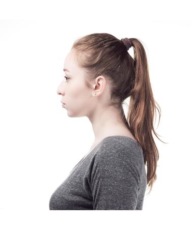 18 Pcs HBY Hair Ties for Women Girls - No Damage Ponytail Holders for Thick Hair - Black - Buy Online on GoSupps.com
