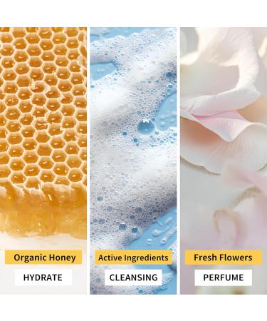  bee nature Bee Nature - Cocoon Shower Gel - Organic Honey - Cleanse and Moisturize - 100% Natural - Soap-Free - 200ml - Buy Online on GoSupps.com