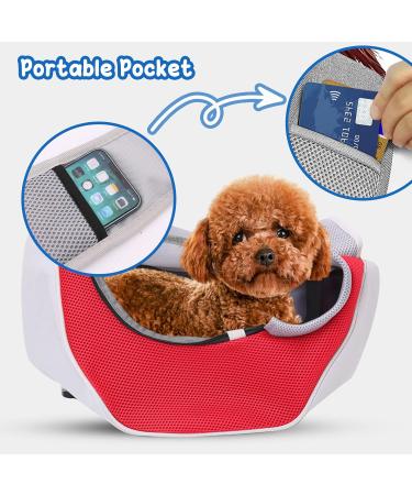 Buy Petcute Adjustable Dog Carrier - Breathable Pocket Transport Bag for Puppies | Safe & Travel-Friendly | Up to 4kg - Blue - Buy Online on GoSupps.com