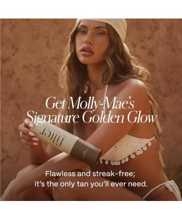 Filter By Molly-Mae Self Tanner Mousse | Dark Natural Color | Fast Drying Self Tan Foam For A Sunkissed Golden Glow | Streak Free Tanning Mousse | Moisturizing Foam | Fast Developing | 6.7oz Dark Mousse - Buy Online on GoSupps.com