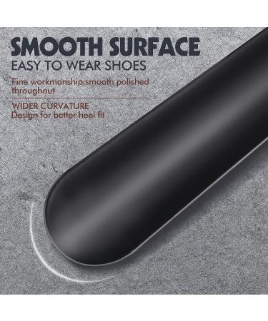 ZOMAKE 16.5 Inch Long Handle Metal Shoe Horn for Seniors, Men, Women, Kids - Easy Slip-On Shoehorn for Boots - Buy Online on GoSupps.com