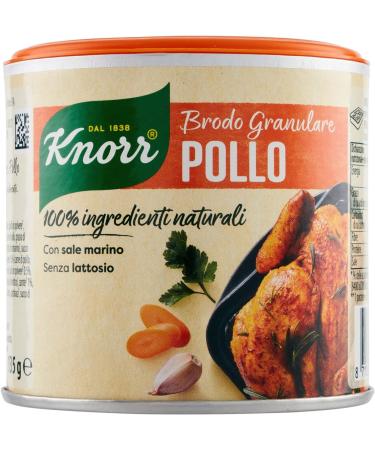  Knorr Knorr Brodo Granulare Pollo 100% Natural Ingredients Chicken granules 135g A delicious addition to your dishes. Gluten-free lactose-free 100% Italian broth 100% natural ingredients - Buy Online on GoSupps.com