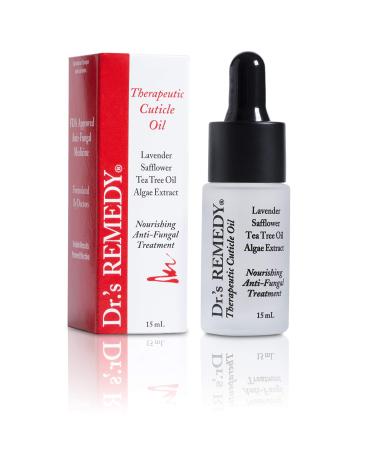 Dr.'s Remedy Therapeutic Caress Cuticle Oil, Nourishing Treatment for All Nail Types
