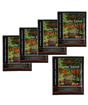 Alcotec 5X Alcotec Distillers Gist Fruit met Enzym 60g 25L