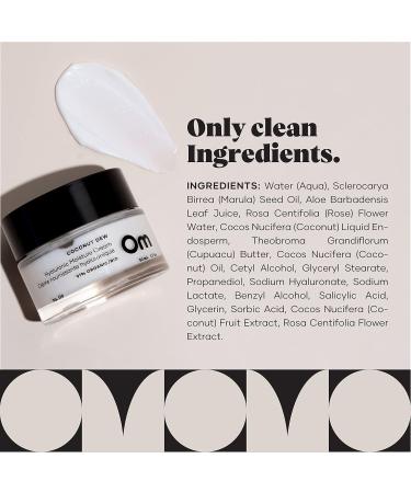 Coconut Dew Hyaluronic Moisturizer Face Cream | All-Natural Anti-Aging Hydrating Face Cream for Women | Suitable for All Skin Types | 50g - Buy Online on GoSupps.com