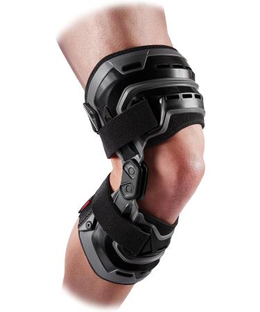 McDavid Bionic Knee Brace with Compression Sleeve - BIO-LOGIX Hinged Lateral Support for Knee Injuries and Pain Relief - Buy Online on GoSupps.com