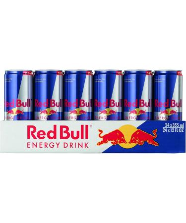  Red Bull Red Bull Energy Drink - 24 x 355 ml (total 8520 ml) - Buy Online on GoSupps.com