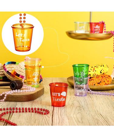 27 Pcs Let's Fiesta Shot Glass Necklaces - Cinco De Mayo Party Favors - Buy Online on GoSupps.com
