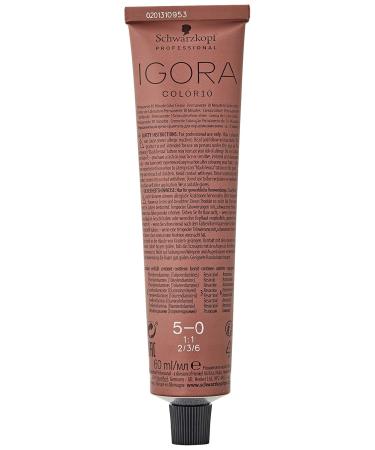 Schwarzkopf Igora 10 5-0 Light Hair Color - Long-Lasting Vibrant 60ml | International Shipping Available - Buy Online on GoSupps.com