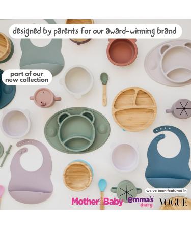 Bubba Bear Baby Cup with Straw | Weighted Sippy Cup for Babies | Non-Spill Bottle for Toddlers | Easy Toddler Drinking Water Bottle in Dusty Pink - Buy Online on GoSupps.com