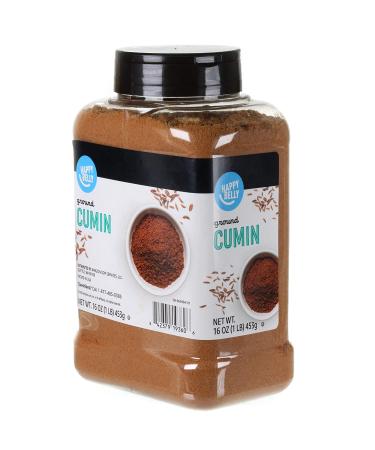 Happy Belly Cumin Ground 16oz - Amazon Brand - Buy Online on GoSupps.com